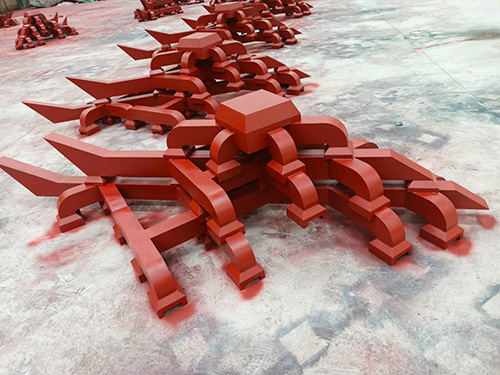 金属冷板斗拱定制